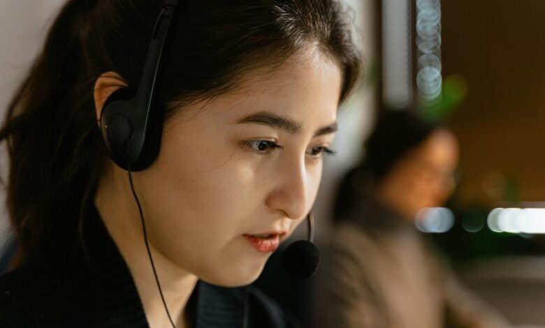corporate contact service line