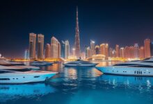 Luxury Dubai Marina Cruise Experience: Scenic Night and Waterfront Beauty