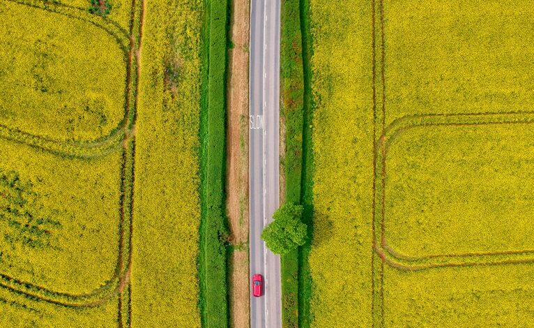 creative drive across fields at 7324125220