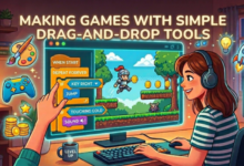 Making Games With Simple Drag And Drop Tools